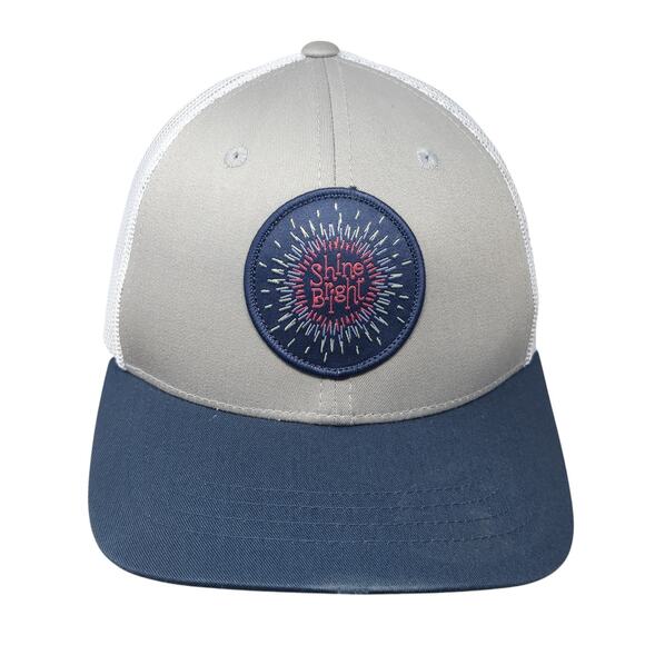 Shine Bright Snapback Trucker Hat Multi One Size Mesh Back Columbia - Picture 1 of 10